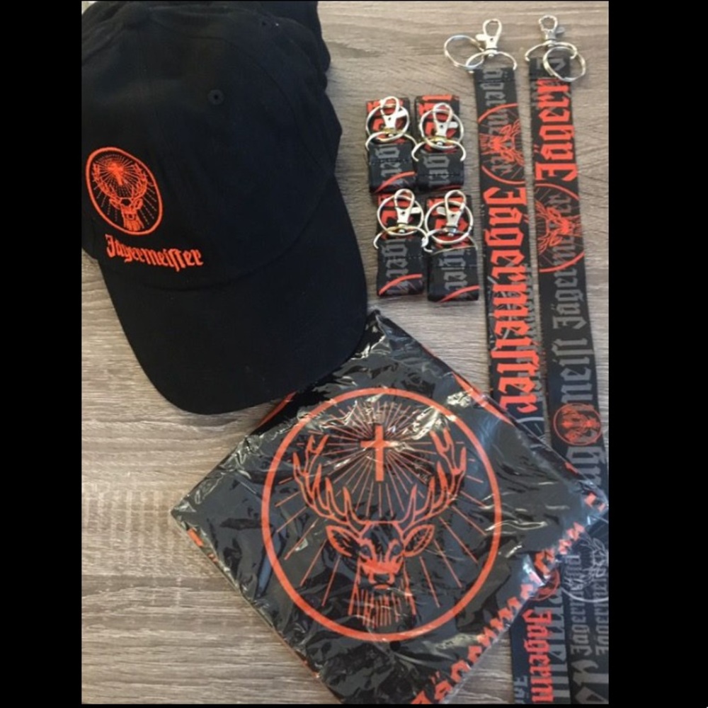 Jagermeister Hats, Landyard & Bandana